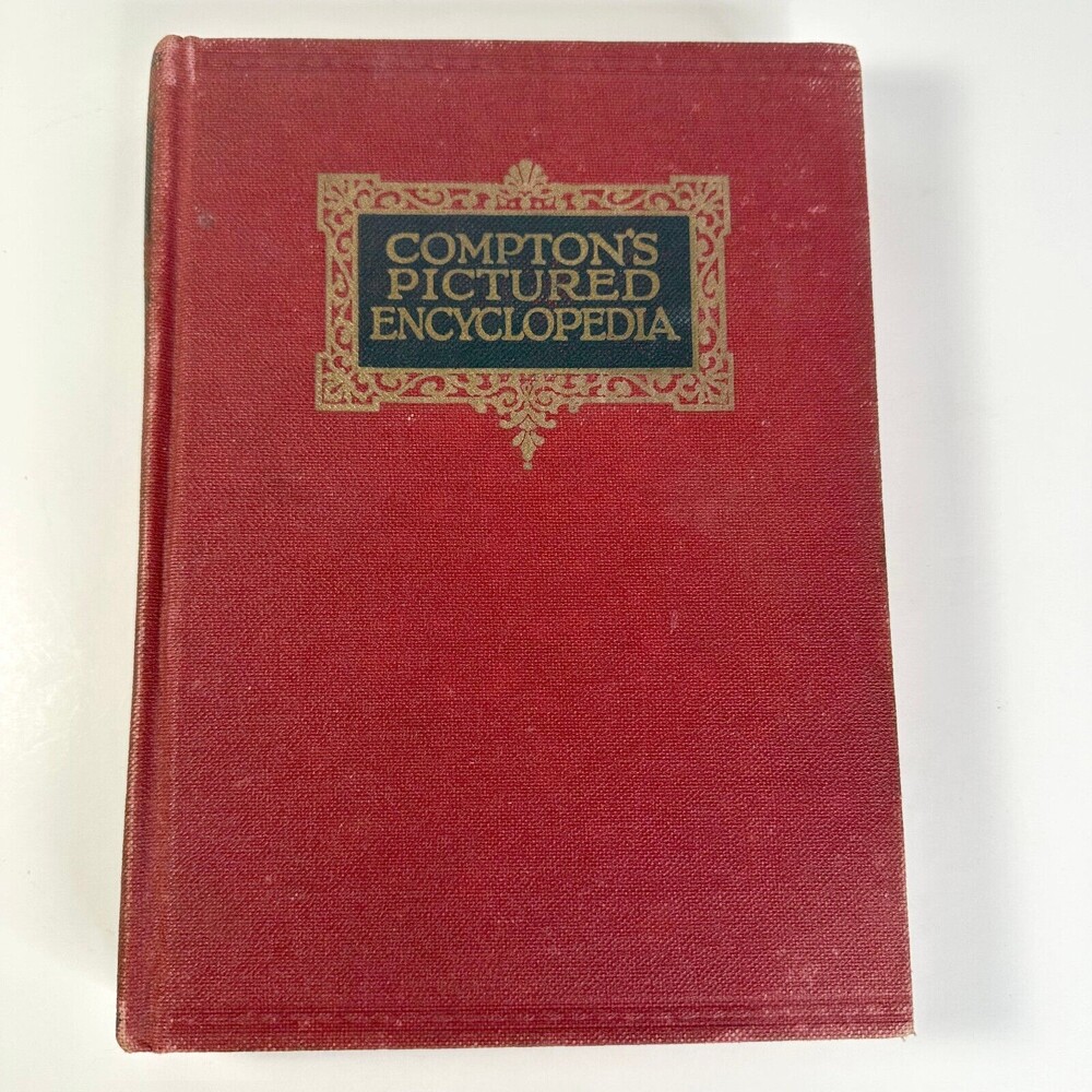 Rare Comptons Pictured Encyclopedia 1926